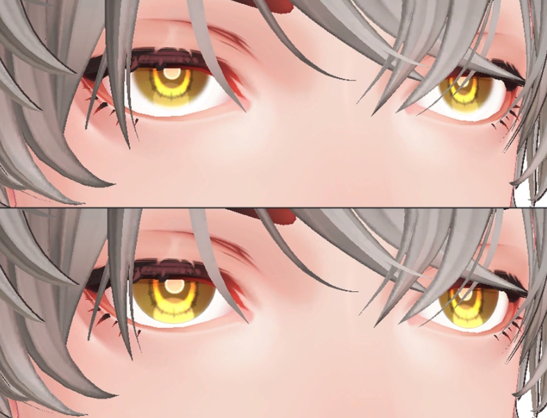 【珍飯亭アバター共通】WhitePupilEye tex.