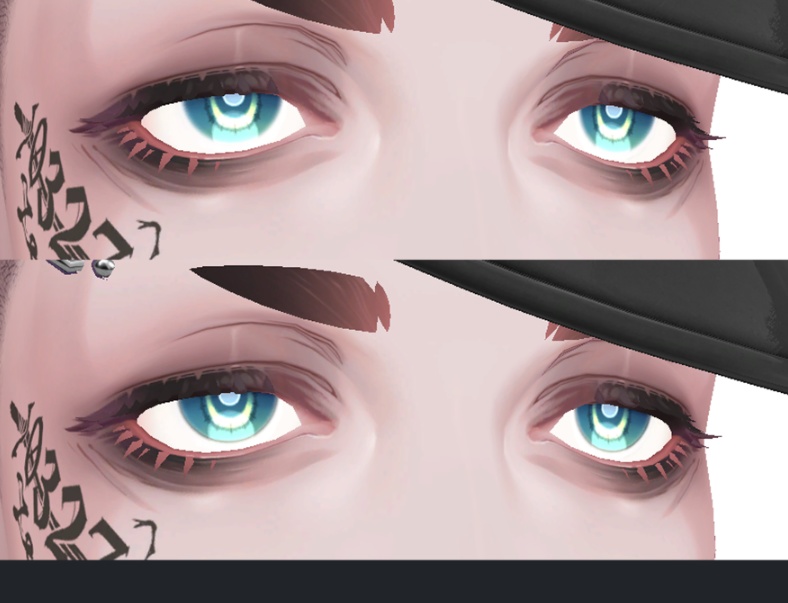 【珍飯亭アバター共通】WhitePupilEye tex.