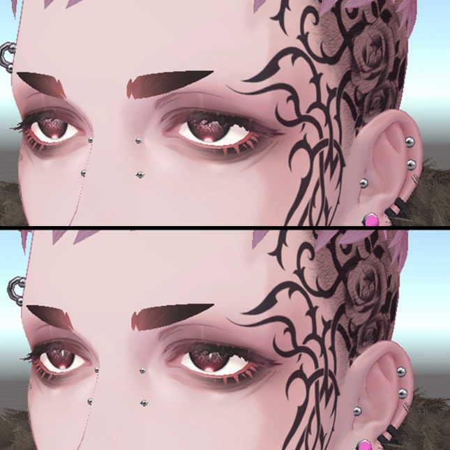 【珍飯亭アバター共通】CutGlass Eye tex.