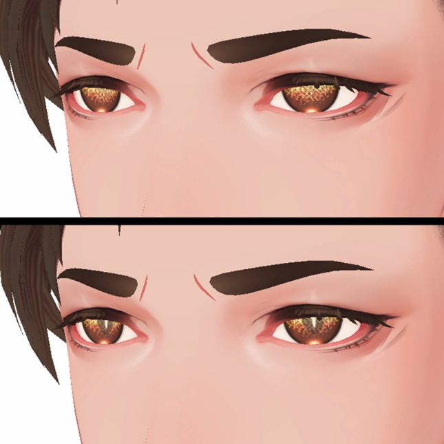 【珍飯亭アバター共通】CutGlass Eye tex.