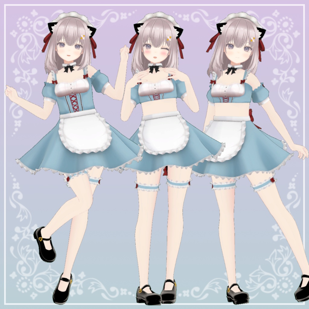 オリジナル3Dモデル『こはね』