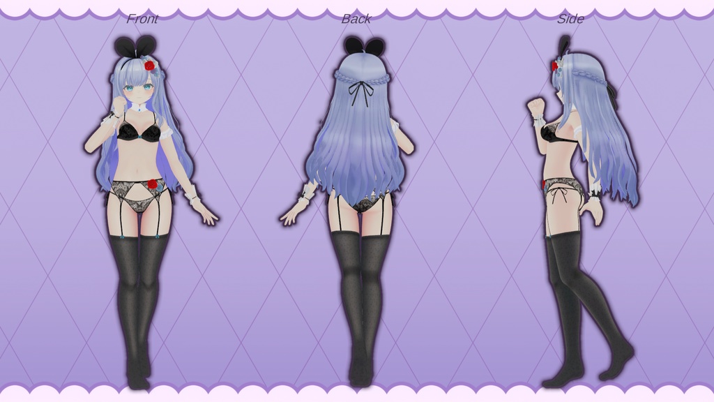 オリジナル3Dモデル『Alistia -アリスティア-』