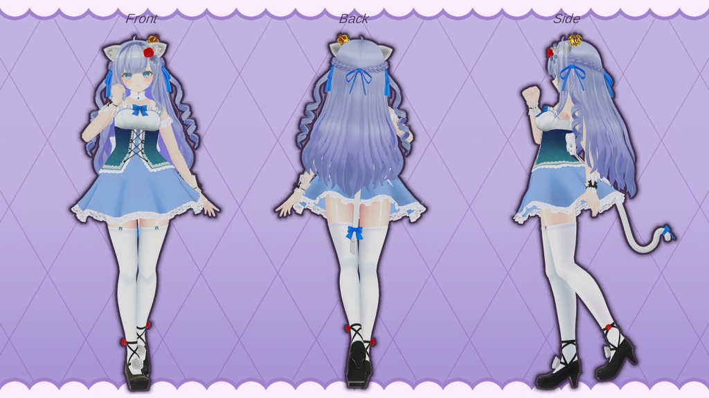 オリジナル3Dモデル『Alistia -アリスティア-』