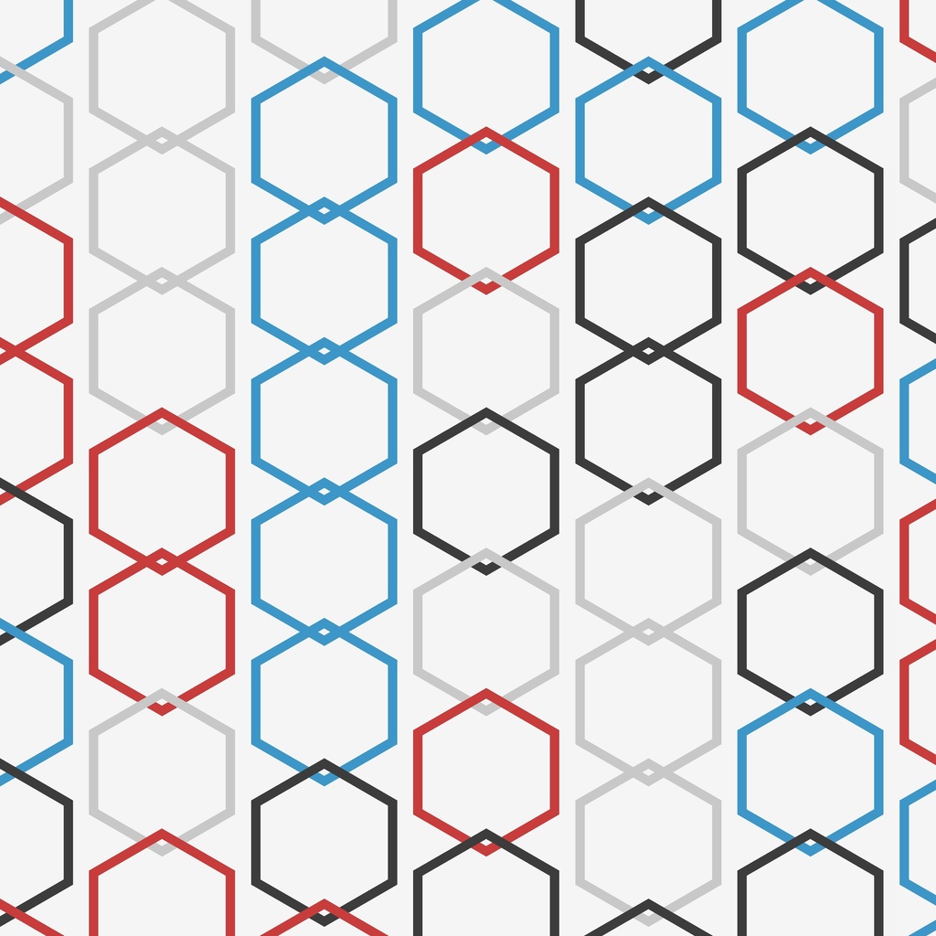 【デジタルペーパー】モダンヘキサゴン 12枚セット 高解像度300DPI