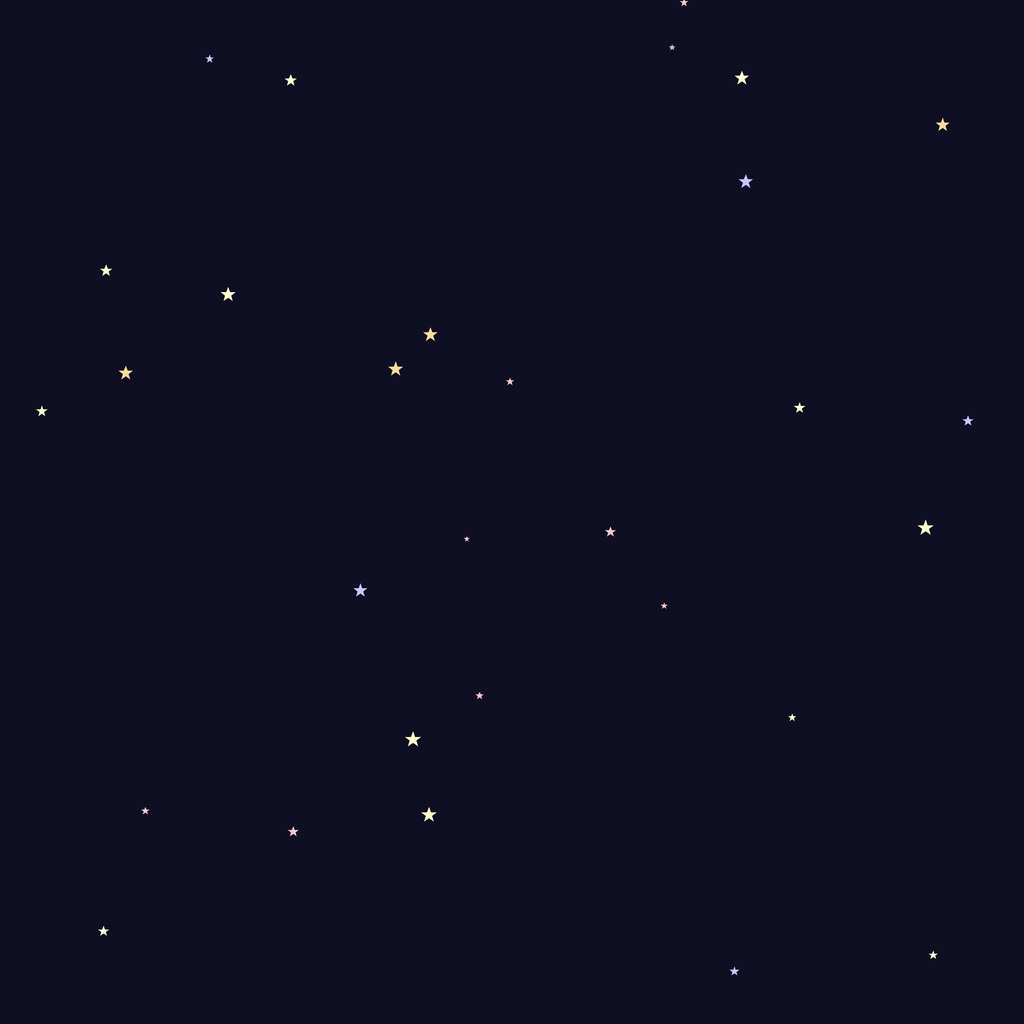 【デジタルペーパー】スター散らし 12枚セット 高解像度300DPI