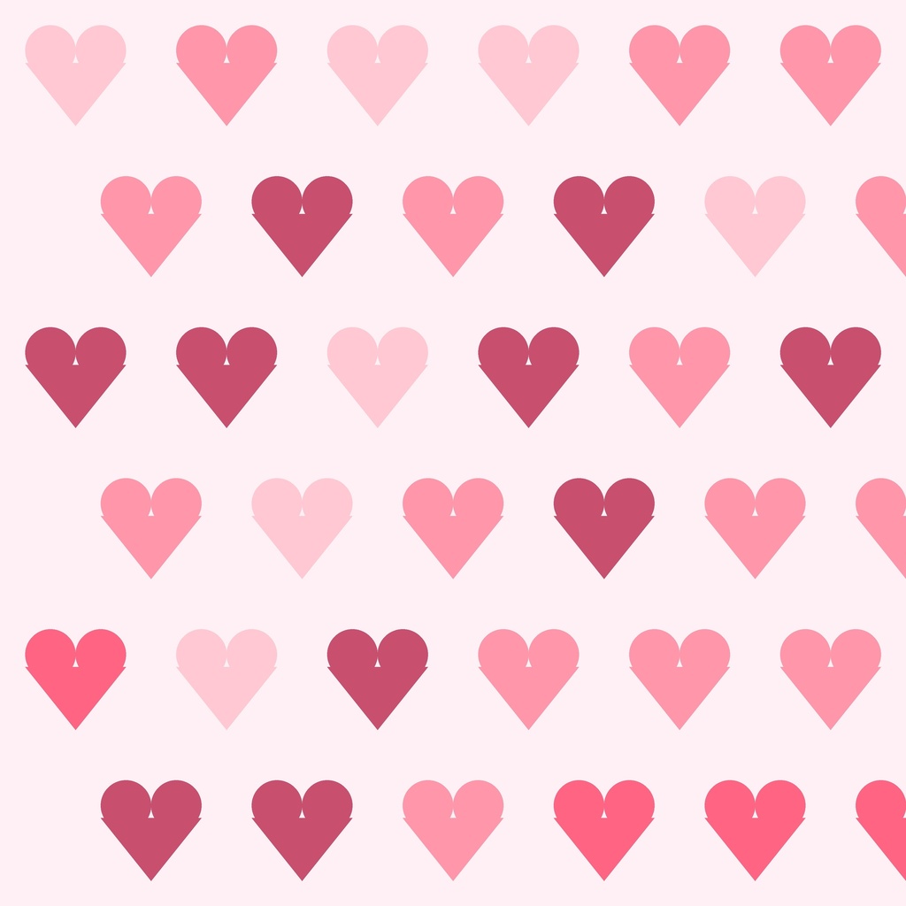 【デジタルペーパー】スウィートハート 12枚セット 高解像度300DPI