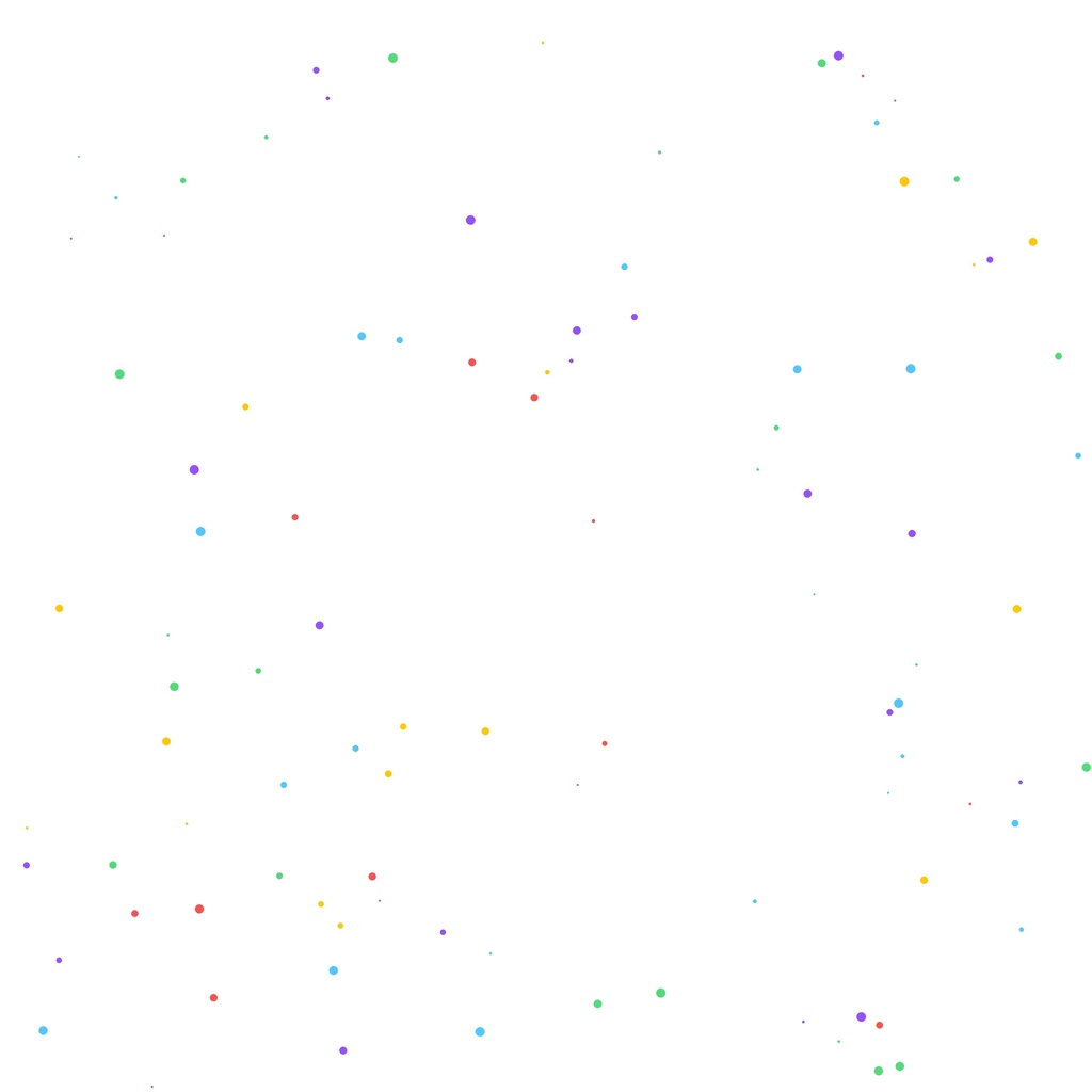 【デジタルペーパー】コンフェッティ 12枚セット 高解像度300DPI