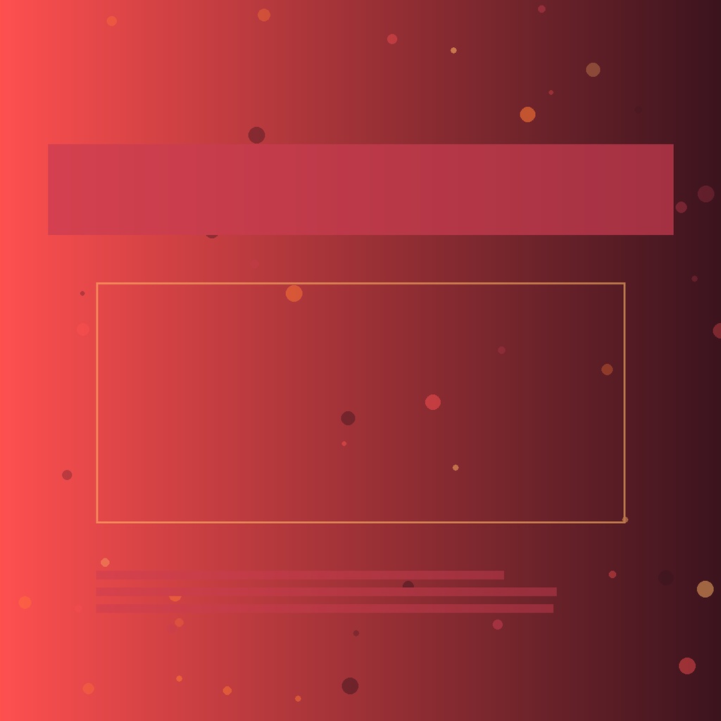 【SNSテンプレート】サンセットウォーム 4種セット Instagram/YouTube/Twitter