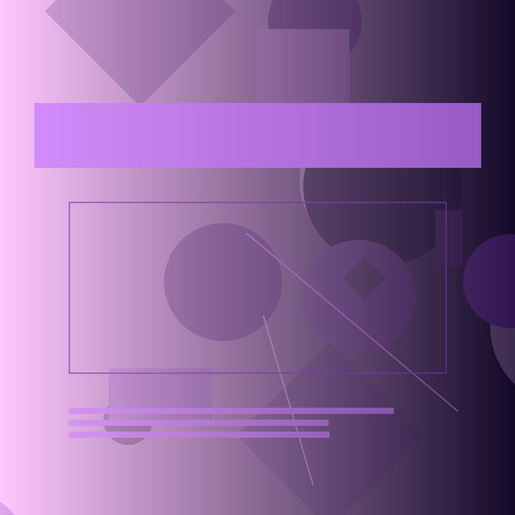 【SNSテンプレート】ギャラクシーパープル 4種セット Instagram/YouTube/Twitter