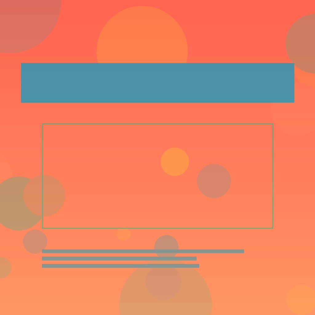 【SNSテンプレート】サマートロピカル 4種セット Instagram/YouTube/Twitter