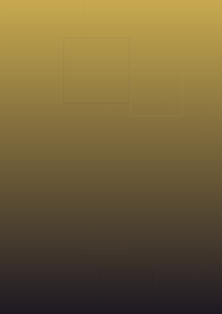 【ウォールアート】ジオメトリックゴールド ポスター5点セット A3/A4対応 300DPI