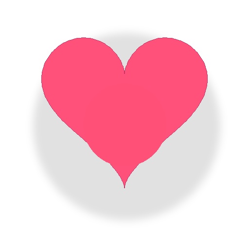 【アイコン】ハート＆ラブ ステッカーパック 20個セット 透過PNG