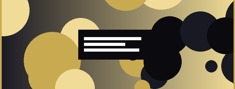 【バナー】ダークエレガント SNSバナー5サイズセット YouTube/Twitter/Facebook