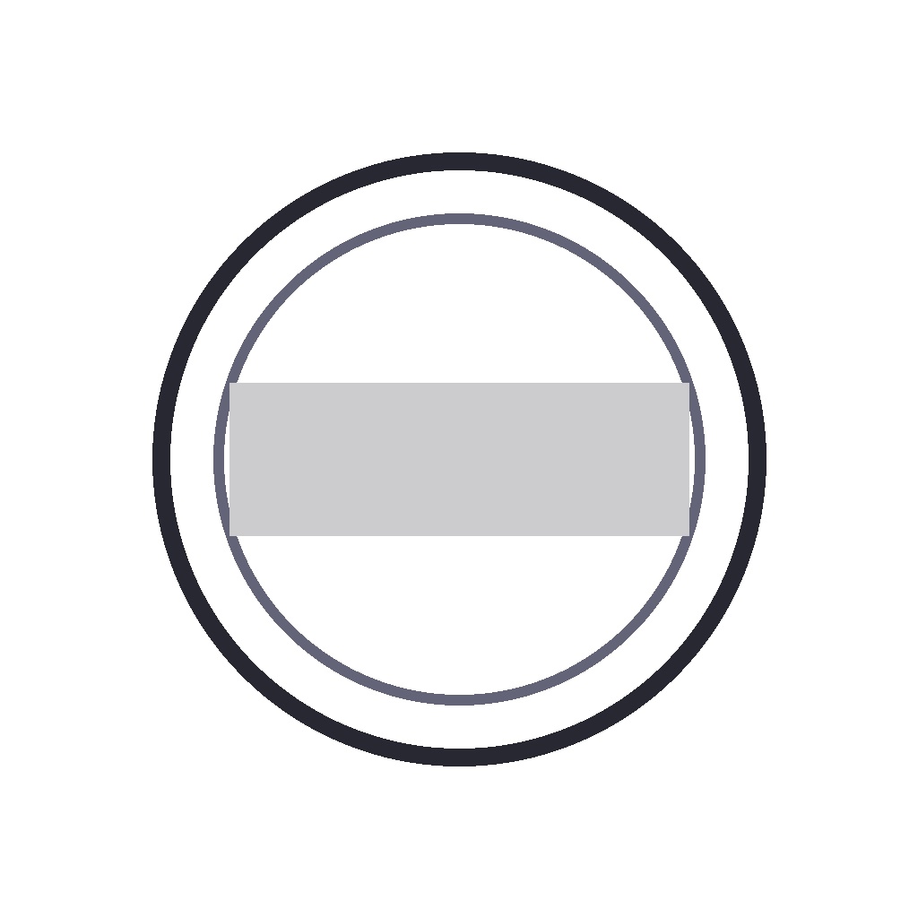 【ロゴテンプレート】ミニマルサークル ロゴ素材5種セット 透過PNG