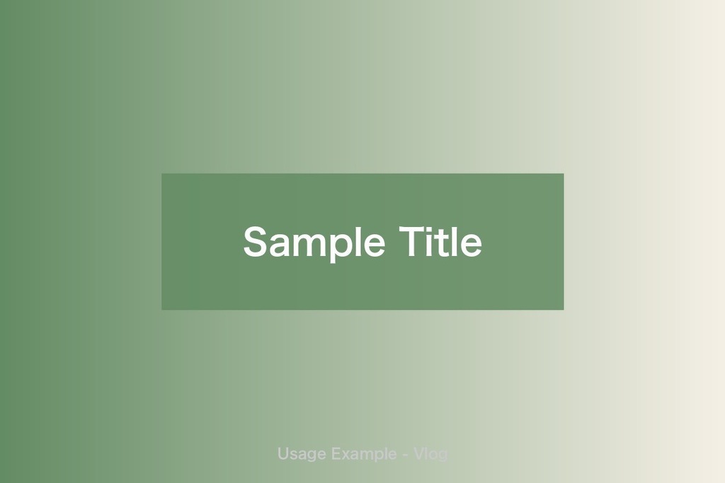 【YouTubeサムネイル素材】Vlog・旅行向け 背景・テキスト枠・装飾パック / 35素材 PNG透過