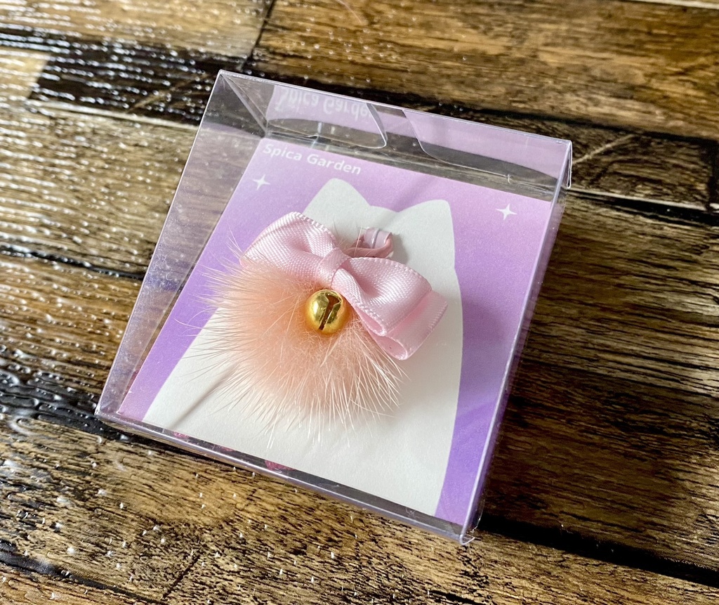 ポンポンリボンストラップ【ねこちPhone用】