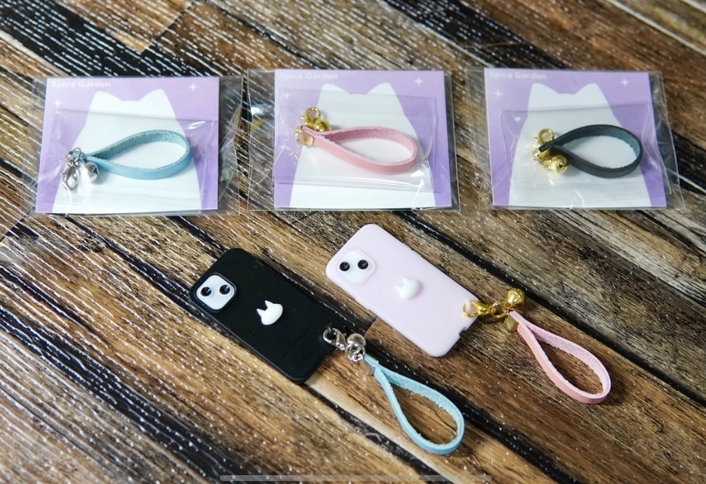 シンプルストラップ【ねこちPhone用】