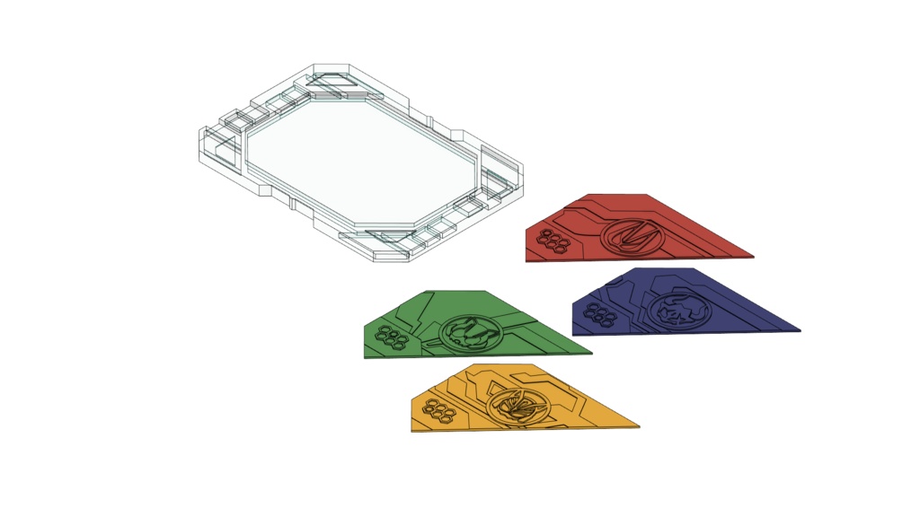 4 IN1 RISER CARD　STL FBX OBJ