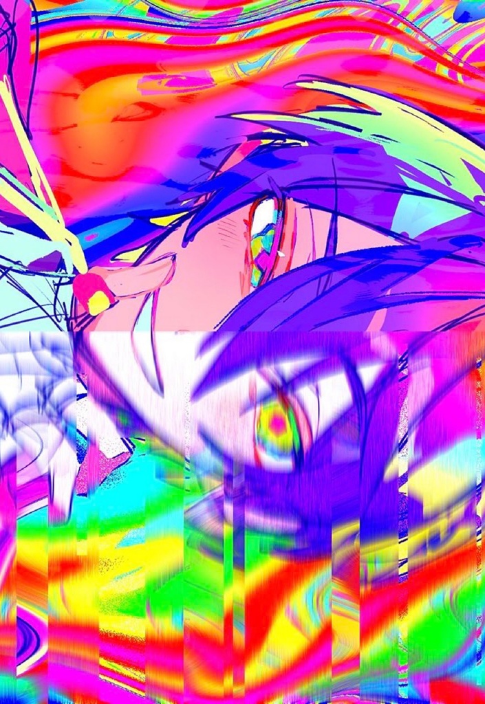 虹色ポストカード