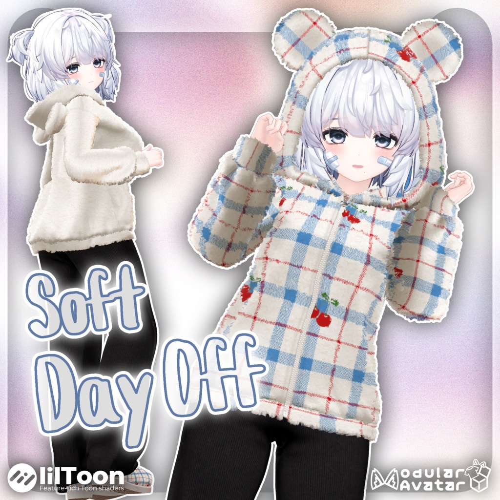 (SALE~2/13)[VRC 衣装]Soft Day Off(11アバター対応)