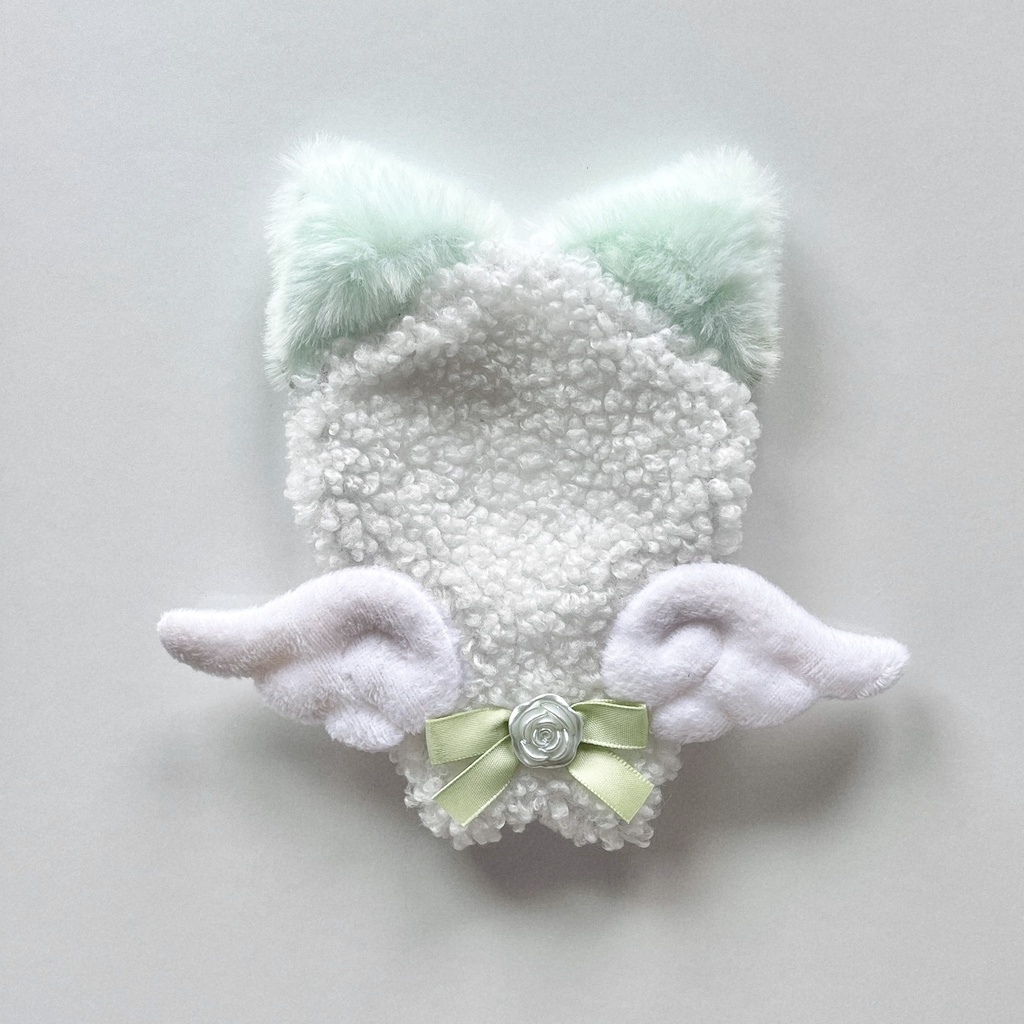 ねこさん天使 グリーン