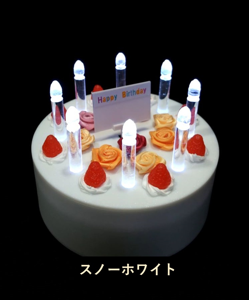 【息で止める新感覚ゲーム】ケーキルーレット 〜お祝いで遊べる10モード搭載の体験型ガジェット〜【アクリル削り出し】