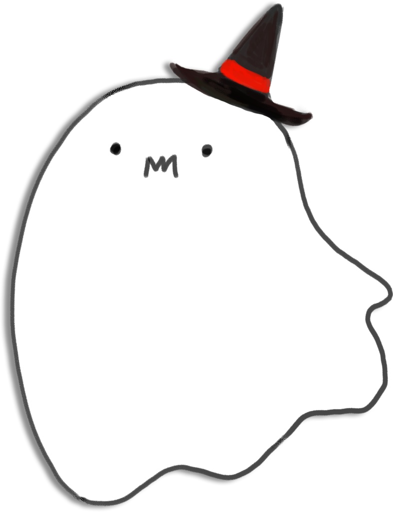 デジタル文具 おばけだらけパーティふせん