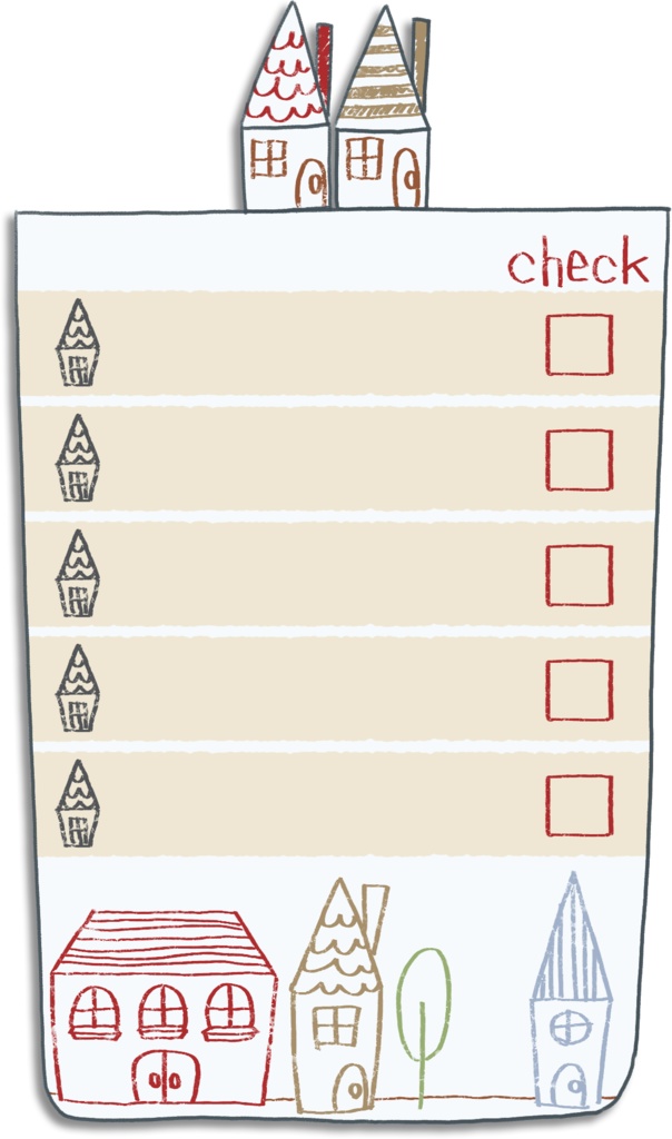 デジタル文具 北欧風イラストTODOリフィル