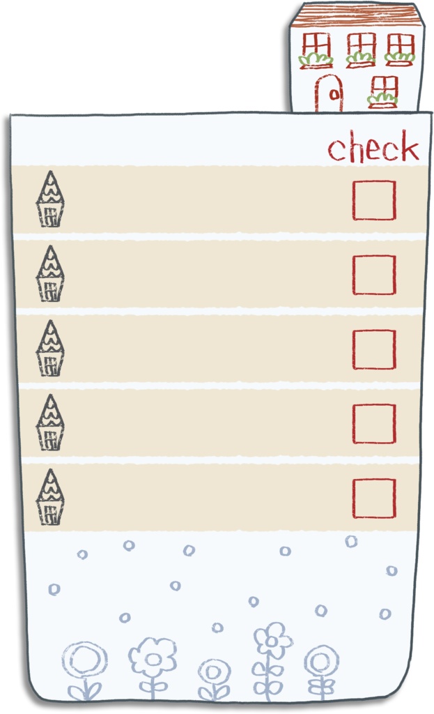 デジタル文具 北欧風イラストTODOリフィル