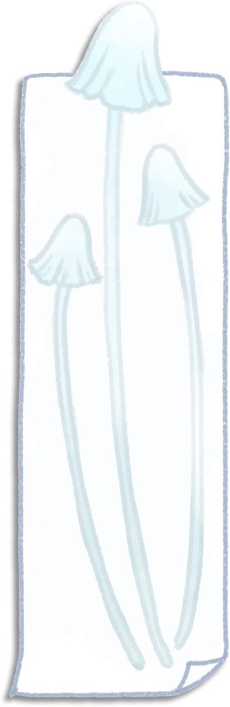 デジタル文具 きのこふせん