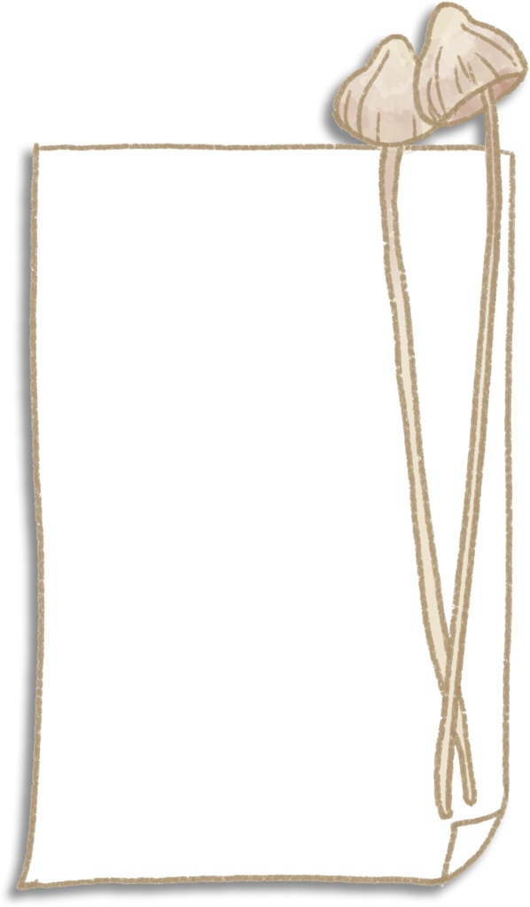 デジタル文具 きのこふせん