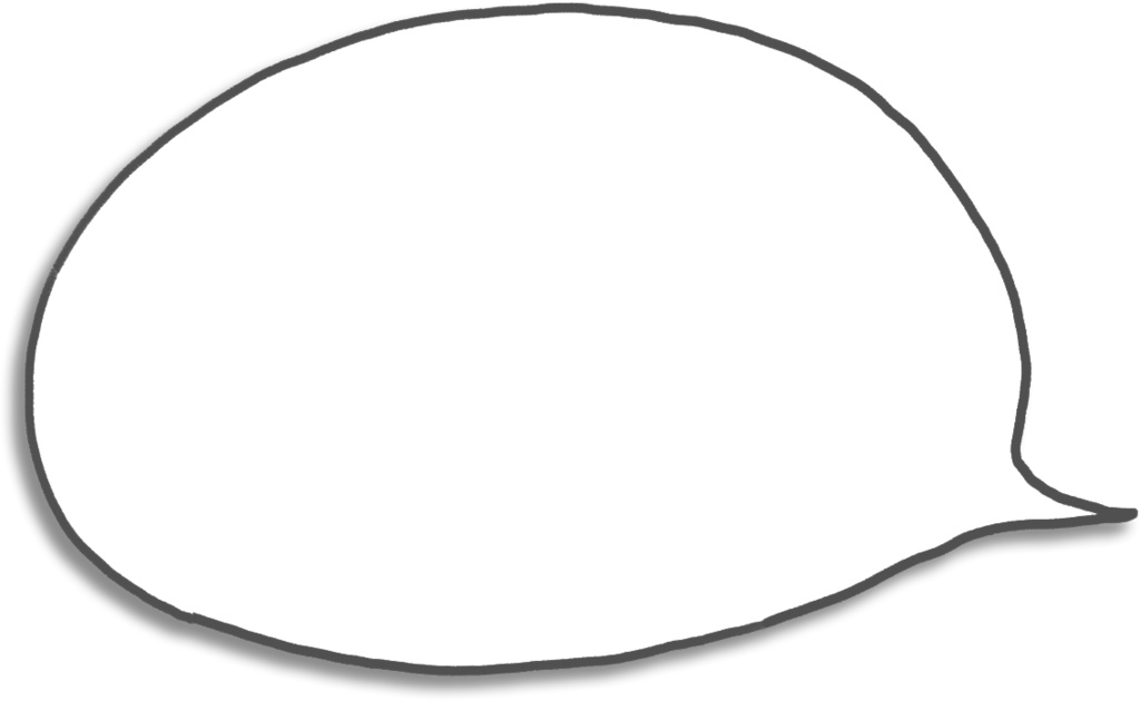 デジタル文具 手描き風ふきだしふせん