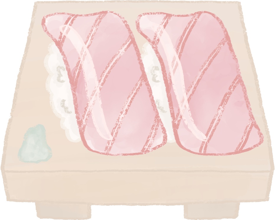 デジタル文具 お寿司ふせん