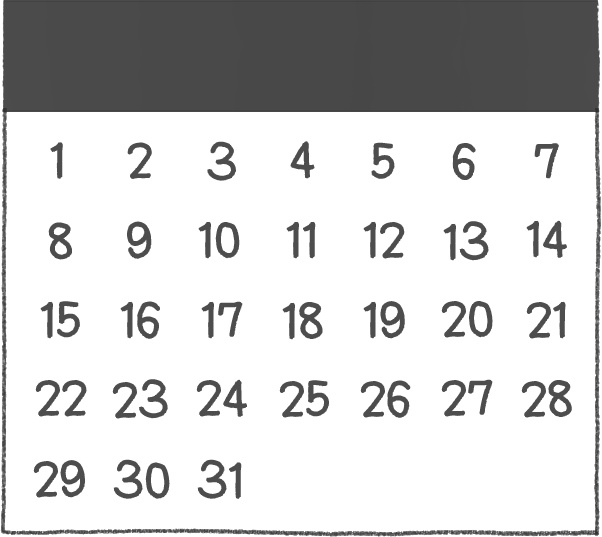 【デジタル手帳素材】シンプルハビットトラッカーふせん&スタンプ