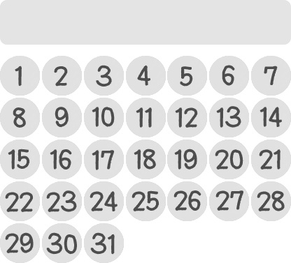 【デジタル手帳素材】シンプルハビットトラッカーふせん&スタンプ