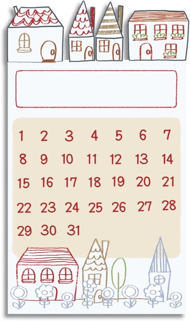 【デジタル手帳素材】北欧風イラストハビットトラッカーふせん