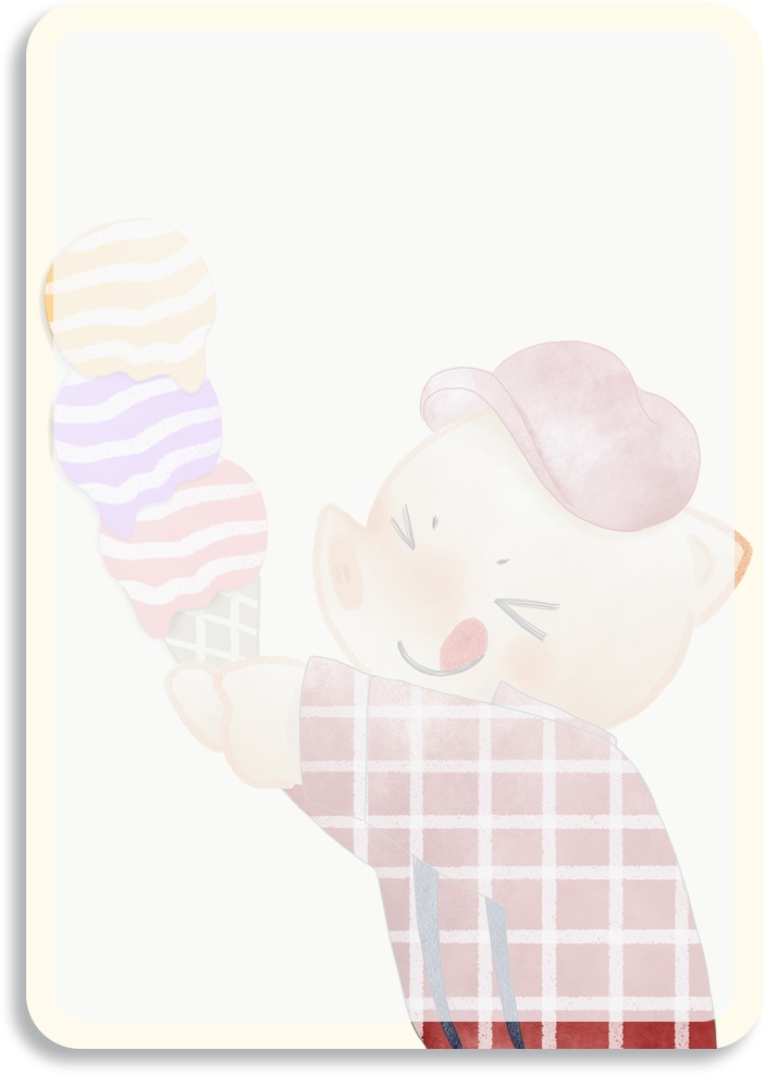 【デジタル手帳素材】水彩風どうぶつイラストふせん