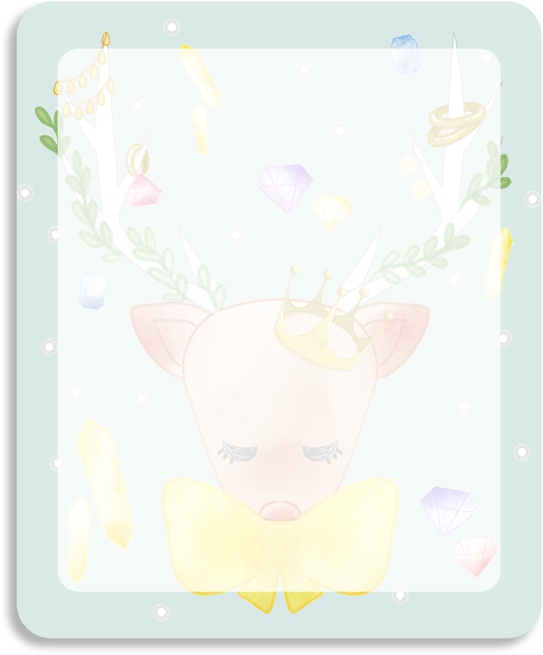 【デジタル手帳素材】水彩風どうぶつイラストふせん