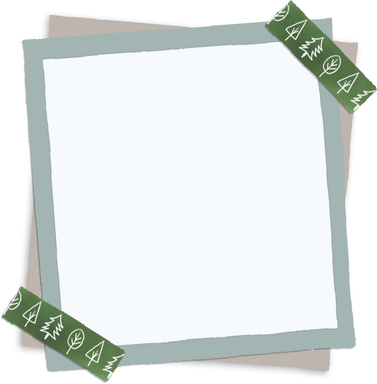 【デジタル手帳素材】色んな可愛いマステ付きふせん風デジタルステッカー