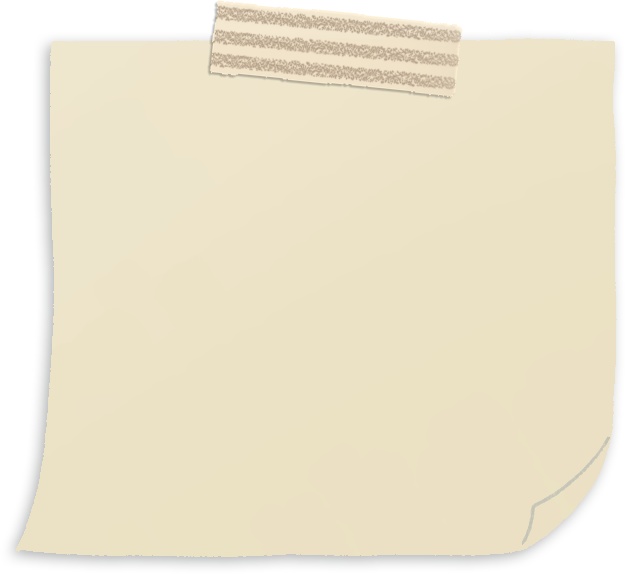 【デジタル手帳素材】色んな可愛いマステ付きふせん風デジタルステッカー