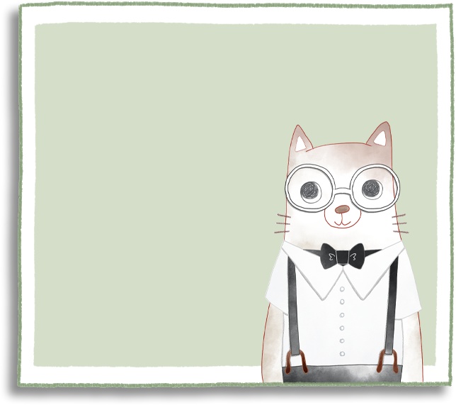 【デジタル手帳素材】水彩風どうぶつイラストふせん2