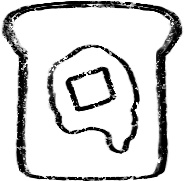 【デジタルプランナー用文具】手描き食べ物スタンプ