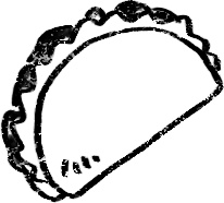 【デジタルプランナー用文具】手描き食べ物スタンプ