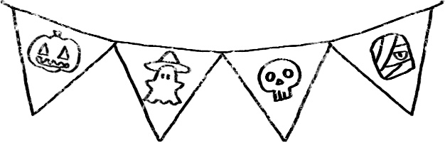 【デジタルプランナー用文具】ハロウィーンスタンプ