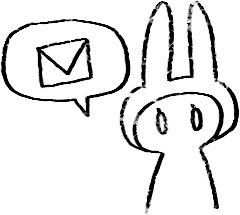 【デジタルプランナー用文具】ゆるうさ日常スタンプ(セリフ有)