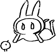 【デジタルプランナー用文具】ゆるうさ日常スタンプ(セリフ有)