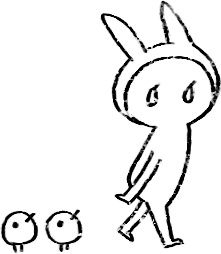 【デジタルプランナー用文具】ゆるうさ日常スタンプ(セリフ有)