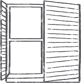 【デジタルプランナー用文具】カフェ風窓枠と植物イラストスタンプ
