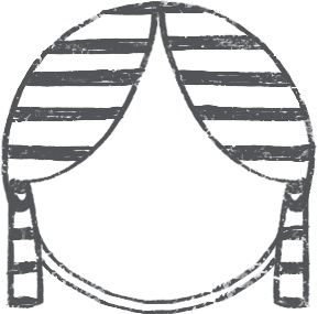 【デジタルプランナー用文具】カフェ風窓枠と植物イラストスタンプ