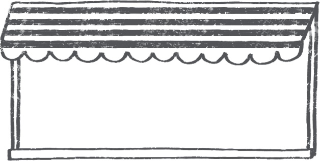 【デジタルプランナー用文具】カフェ風窓枠と植物イラストスタンプ